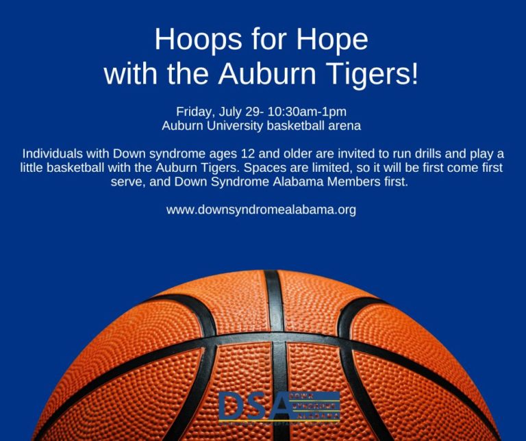 Hoops for Hope Down Syndrome Alabama